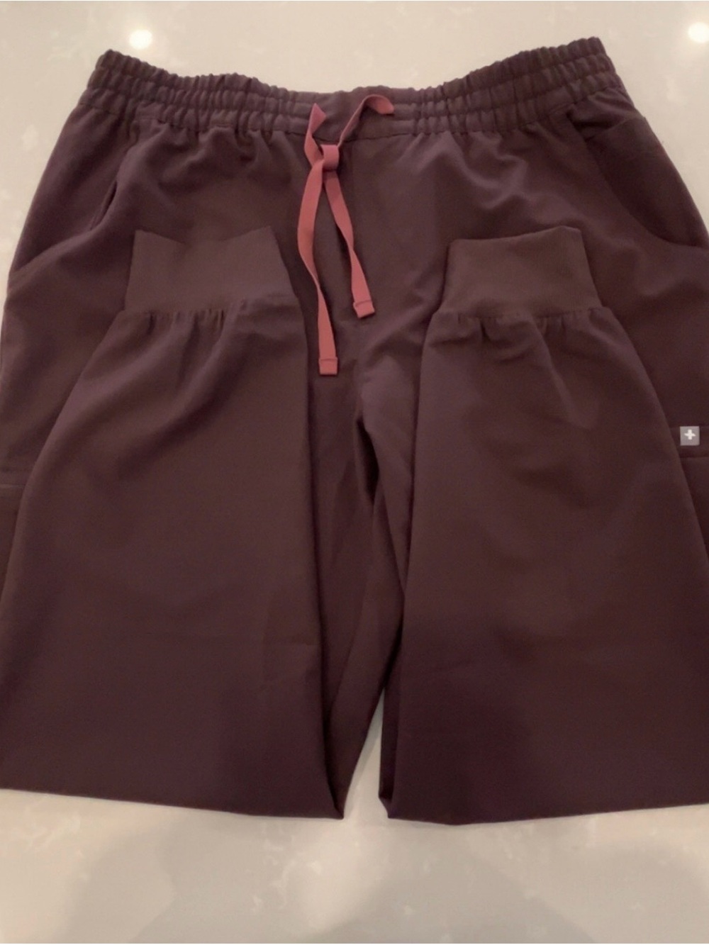 Figs Espresso Uman High-Rise Jogger Scrub Pant